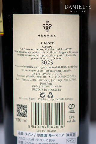 Gramma Aligoté 2023