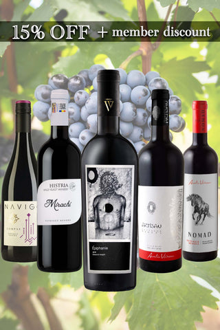 Fetească Neagră, the grape with a thousand faces | 5 bottles bundle | 15% OFF + Member Discount