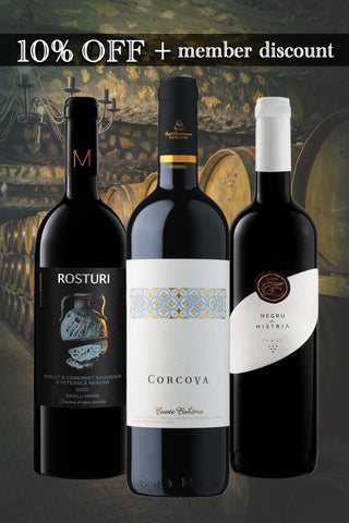 Romanian blended reds | three-bottle bundle | 10%OFF + Member Discount