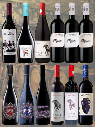 Set de 12 vinuri roșii românești | 10% OFF + reducere membru | Livrare gratuită în toată Japonia