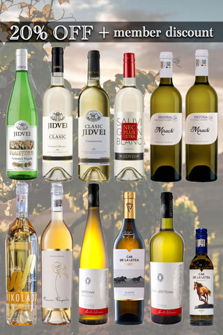12 Romanian whites bundle | 20% OFF + member discount