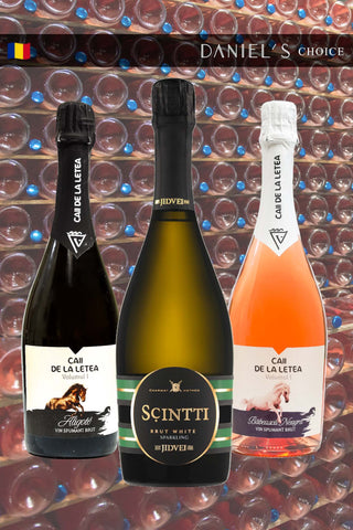 10%OFF | Delicious bubbles from Romania | three-bottle bundle