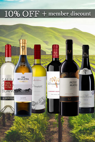 まずは定番から | 国際品種で知る、ルーマニアワインの隠れた実力 | 白・赤 6本セット | 10%OFF ＋ 会員割引