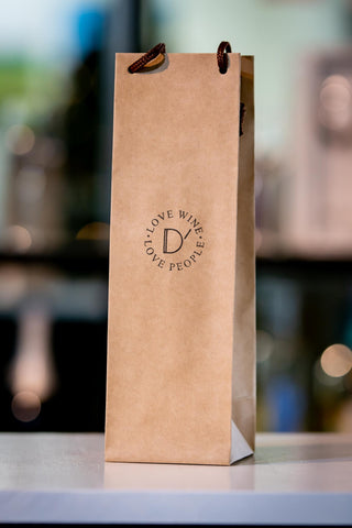 Geantă de vin originală, meșteșug elegant