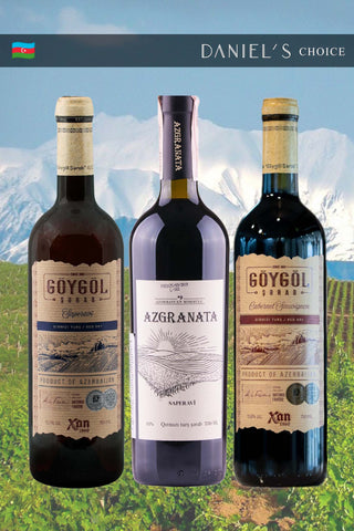 Vinuri roșii din Azerbaidjan / set 3 sticle / Reducere 5%
