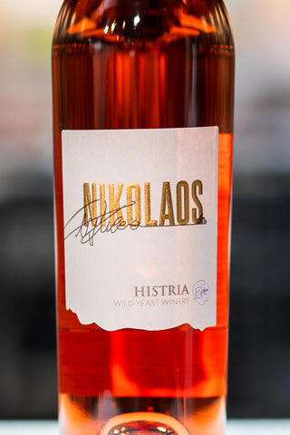 Nikolaos Roze 2023 / Vin fermentat cu drojdii sălbatice / Vin certificat vegan