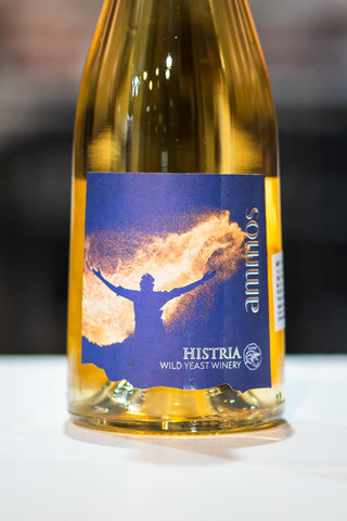 Ammos White 2023 / Vin fermentat cu drojdii sălbatice / Vin certificat vegan