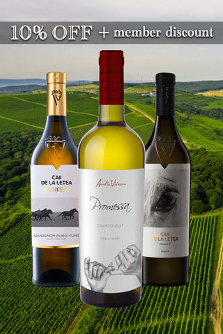 Romanian International-variety Whites | 3-Bottles Bundle | 10%OFF + Member Discount