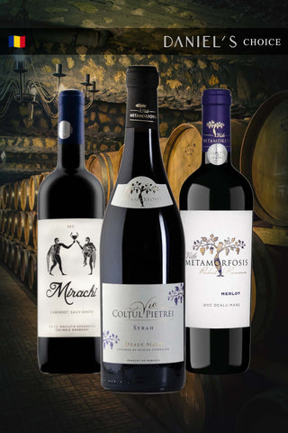 10%OFF | Romanian International Variety Red Wines | 3-Bottle Bundle