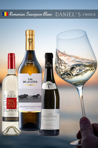 10%OFF | Enjoy Romanian Top Level Sauvignon Blanc | an awesome three-bottle bundle